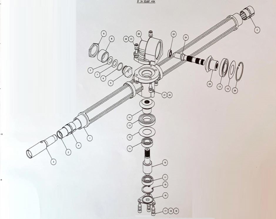 RACK ASSEMBLY Diagram